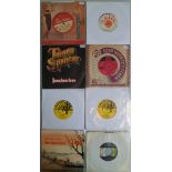 A Collection of 16 x Shop Stock Vinyl Singles.