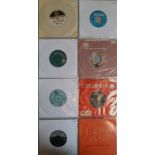 A Collection of 16 x Shop Stock Vinyl Singles.