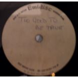 Mega Rare Acetate - To Good To Be True - There's Love - Emidisc Recording.