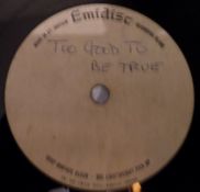 Mega Rare Acetate - To Good To Be True - There's Love - Emidisc Recording.