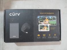 Brand new Curv Smart HD Doorbell Kit compatible with Android and Apple - google assistant and A
