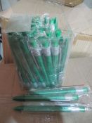 1000pcs brand new pen , fully working noit dried up , comes as 20 boxes of 50pcs in a carton
