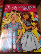 100pcs brand new Barbie colour activity book - rrp £3.99 - 100pcs in lot