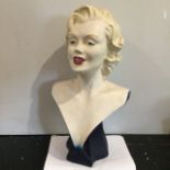 A Rare Bust In Ceramic of Marilyn Monroe