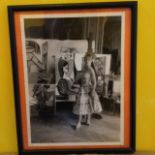 A Rare Photograph By Jerome Brierre “ Bridget Bardot Chez Pablo Picasso” 1956