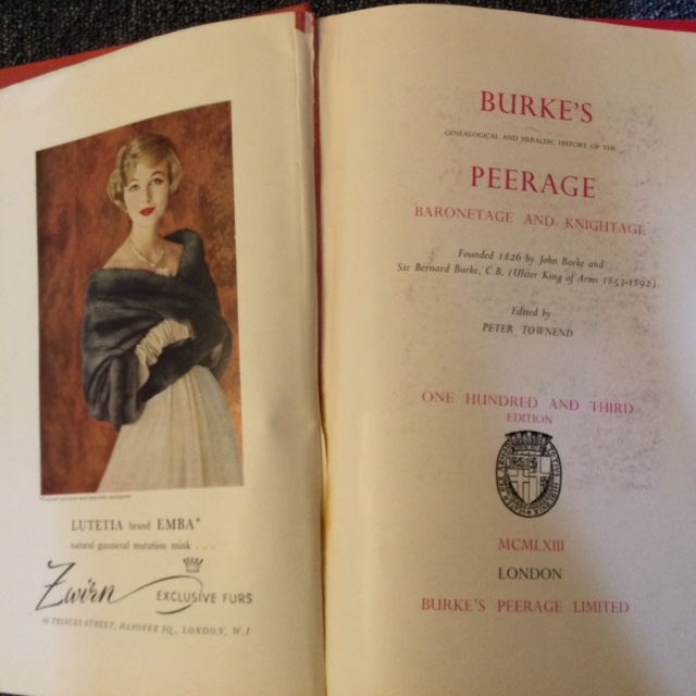 Burke’S Peerage, Baronetage, and Knight-Age Year 1963 - Image 3 of 3