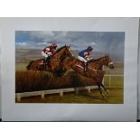 Cheltenham - Limited Edition print. Signed by Graham Isom.