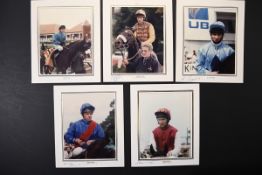 Horse racing photographs, with Pat Shanahan etc, original signatures