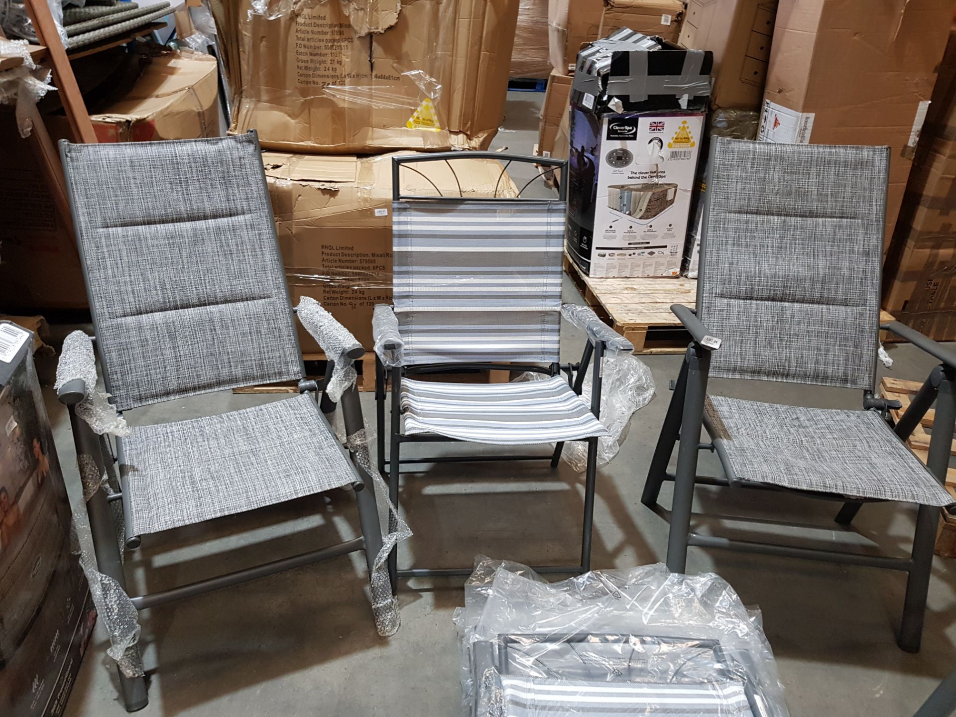 (24/2J) Lot RRP £300. 7x Items. 5x Wexfordly Garden Chair (Appear As New). 3x Misali Garden Chair... - Image 5 of 7