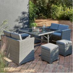 High End Garden Furniture Set With Firepit (Appears As New), Garden Sofa / Furniture Sets, Hot Tubs, Large Parasols, Clever Cube Storage Units, Dining Tables, Dining Chairs, Indoor Furniture, Sofa's & Sofa Beds, Trampolines & Loft Insulation.