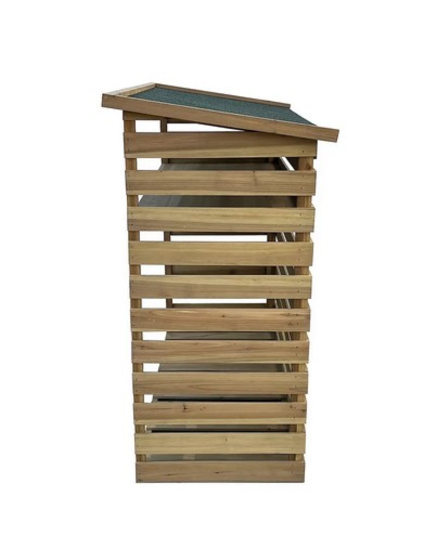 (51/R3/P) RRP £95. Wooden Logs Store. Slatted Design To Ensure Logs Are Aired. Dip Treated. Dimen... - Image 2 of 5