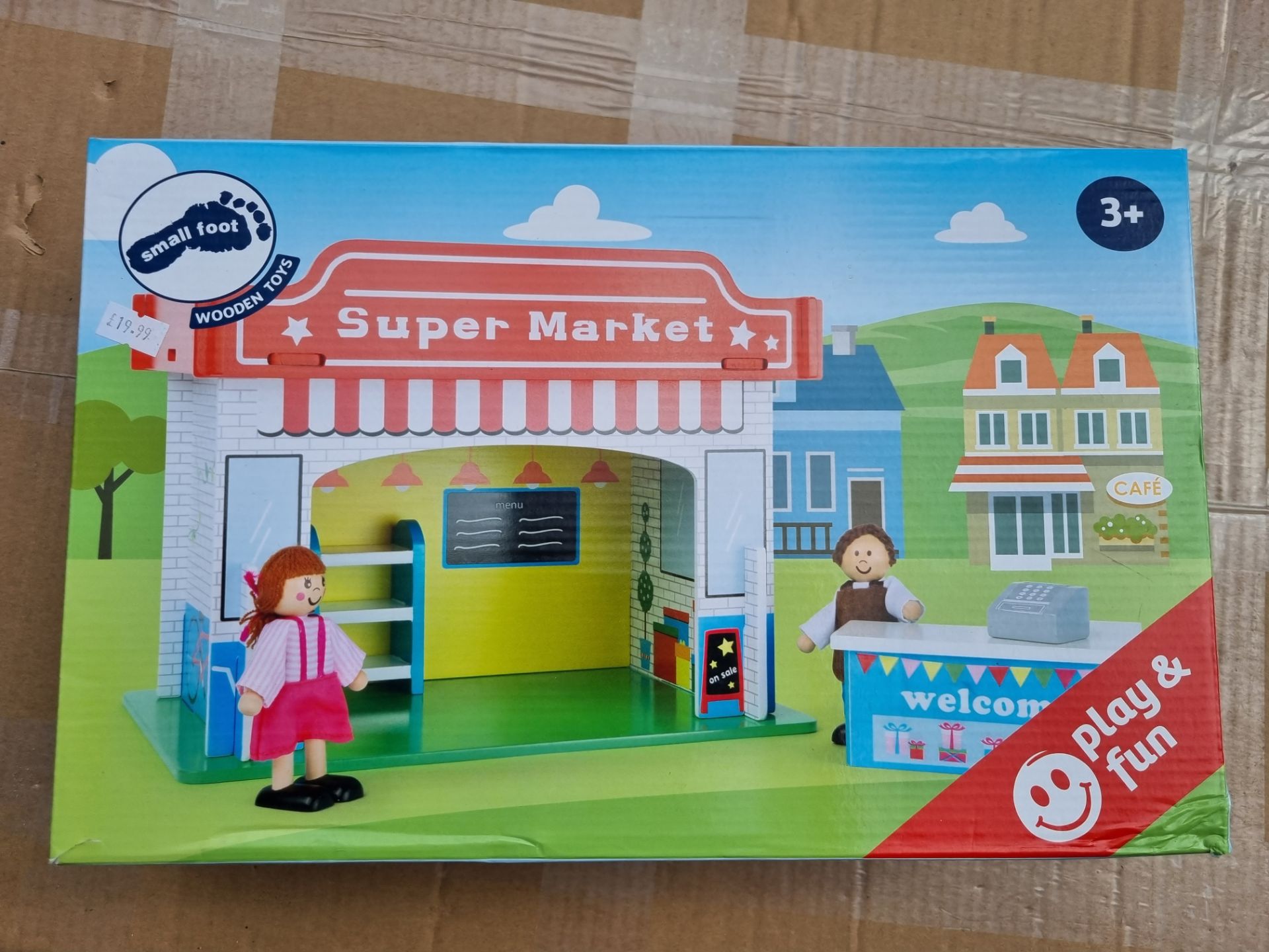 Small Foot Supermarket Dolls House Play set - Toy Shop Closure Lot