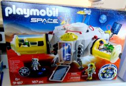 187 Piece Playmobil Space 9487, Looks New and Complete Box Is a Bit Tatty. RRP Approx. £69+