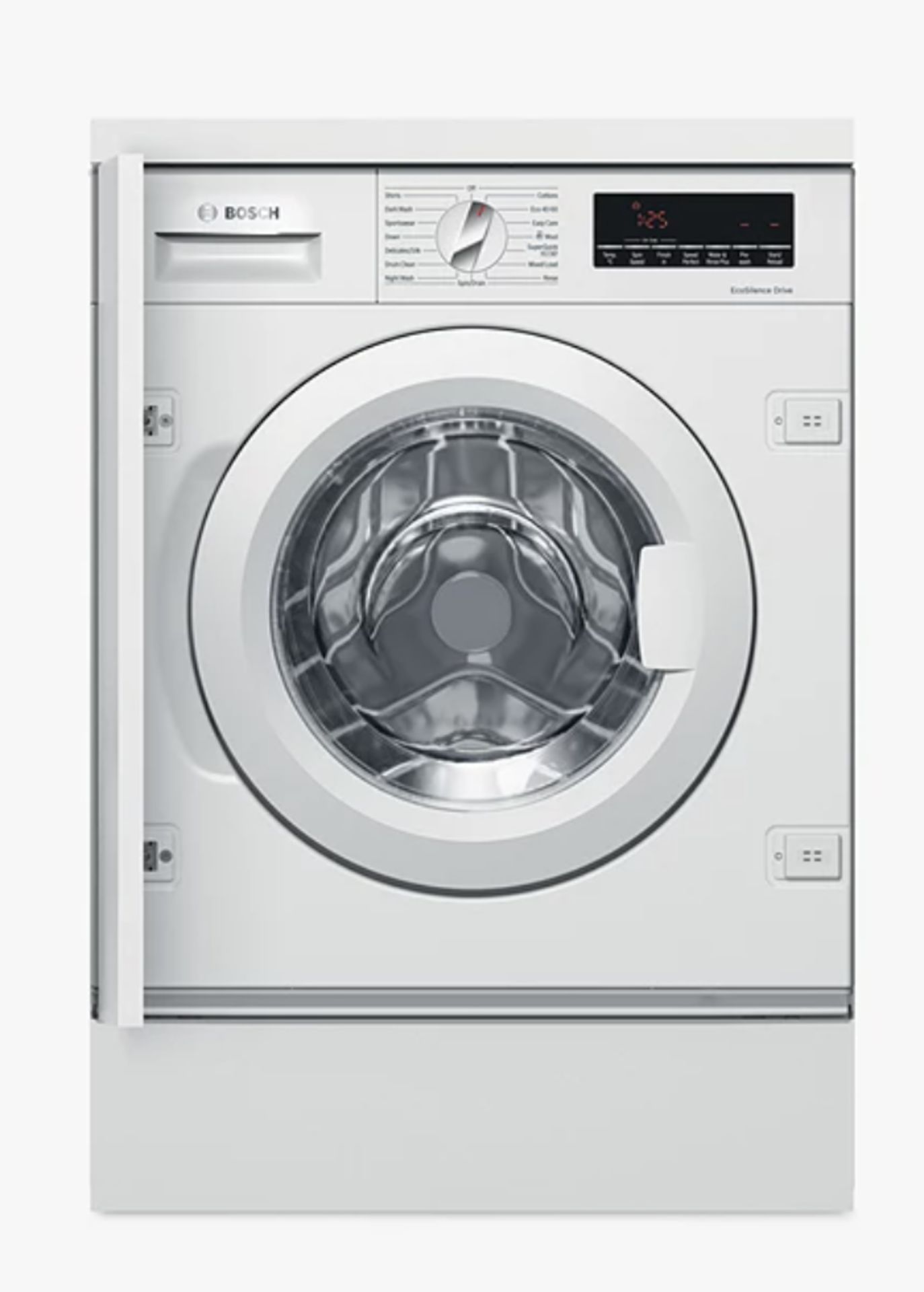 ITEM_DESCRIPTION - Bosch Serie 8 WIW28501GB Integrated Washing Machine, 8kg Load, 1400rpm Spin,...