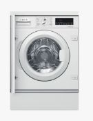 ITEM_DESCRIPTION - Bosch Serie 8 WIW28501GB Integrated Washing Machine, 8kg Load, 1400rpm Spin,...