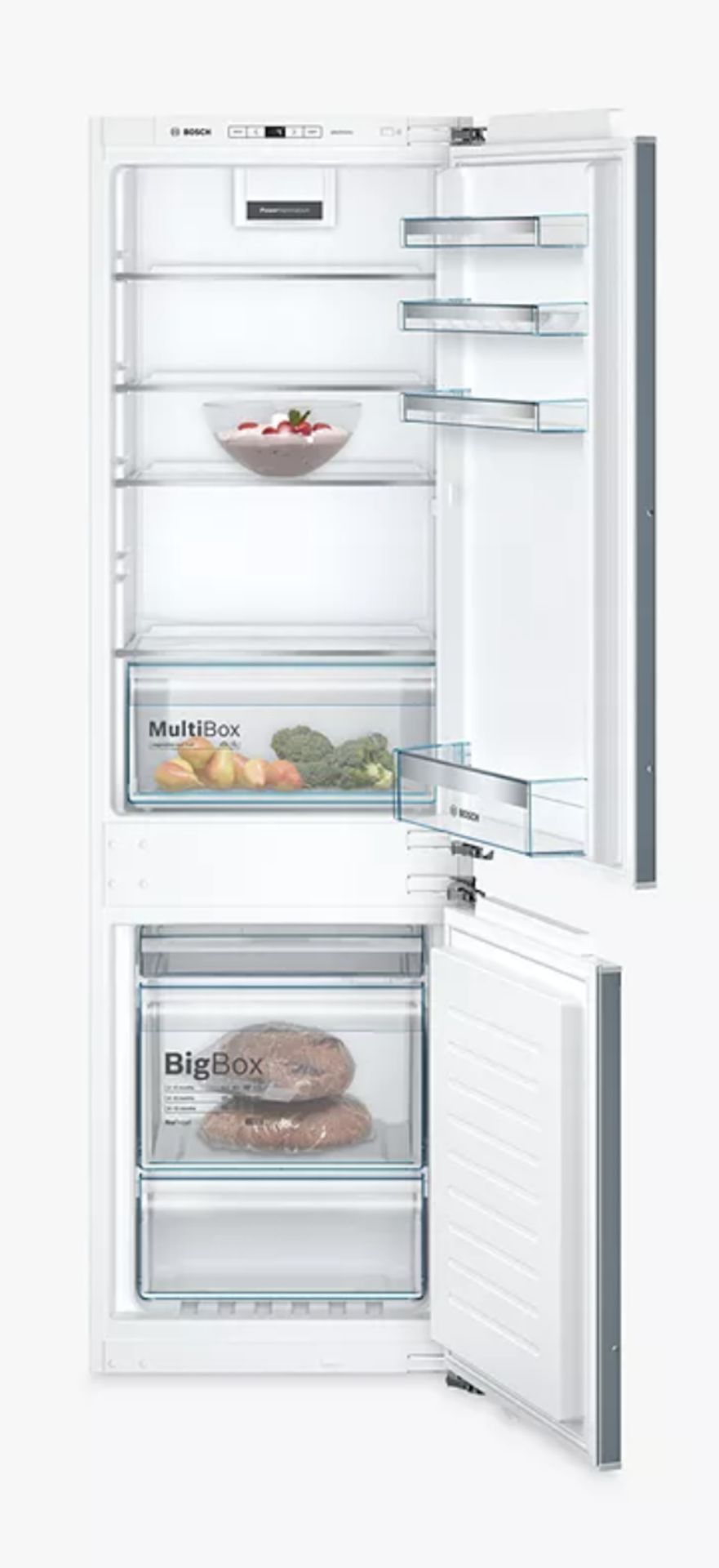 ITEM_DESCRIPTION - Bosch Serie 4 KIN86VFF0G Integrated 60/40 Fridge Freezer - Grading Info. -...