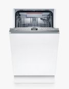 ITEM_DESCRIPTION - Bosch SPV4EMX21G Fully Integrated Slimline Dishwasher - Grading Info. -...