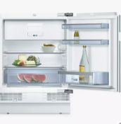 ITEM_DESCRIPTION - Bosch Serie 6 KUL15AFF0G Integrated Under Counter Fridge - Grading Info. -...