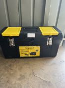 Stanley 61Cm Metal Latch Tool Box. Rrp £26.00 - Grade U