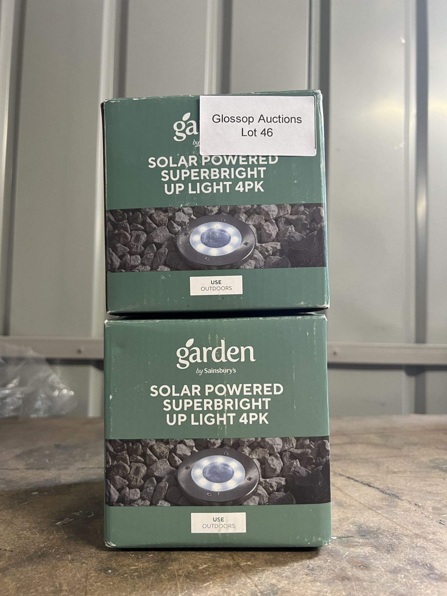 Solar Lights Outdoor Garden，Deck Lights Solar Powered X 2. RRP £19.99 - GRADE U