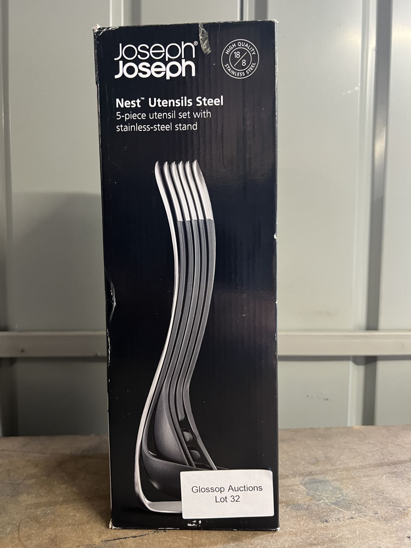 Joseph Joseph 95031 100 Collection Nest Utensils Plus Set - Black, 5 Piece Set. RRP £42 - GRADE U - Image 2 of 2