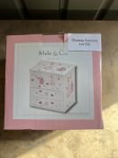 Mele and Co Jewellery Box with Musical Ballerina. RRP £29.99 - GRADE U