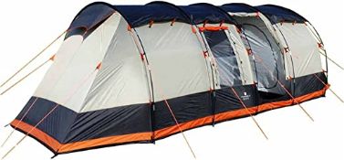 OLPRO Wichenford 3.0 7m x 3m 8 Berth Family Camping Tunnel Tent. RRP £325.00 - GRADE U