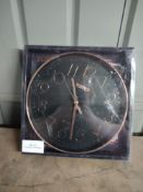 Tower Rose Gold Edition Clock. RRP £29.99 - GRADE U