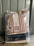 Catherine Lansfield Soft Eyelet Curtains 168 X 229CM. £29.99 - GRADE U