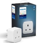 Philips Hue Smart Plug for Smart Home Automation. RRP £29.99 - GRADE U