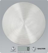 Salter Disc Electronic Scale. RRP £15.00 - GRADE U