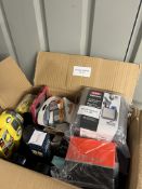 Assorted Box of Household and Tech to include Smart Tablet. RRP £200 GRADE U