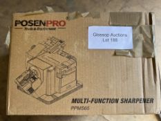 Posen Pro Multi Function Sharpener. RRP £69.99 - GRADE U