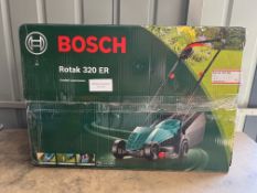 Bosh Rotak 320 ER Lawnmower. RRP £89.99 - GRADE U