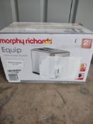 Morphy Richards Equip 2 Slice Toaster. RRP £24.99 - GRADE U