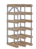 Argos Home 15 Bottle Wooden Wine Rack. RRP £20.00 - GRADE U