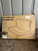 Cat Kitten Pet Animal Hanging Luxury Radiator Bed. RRP £19.99 - GRADE U