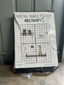 Metal Wall Frame. RRP £24.99 - GRADE U
