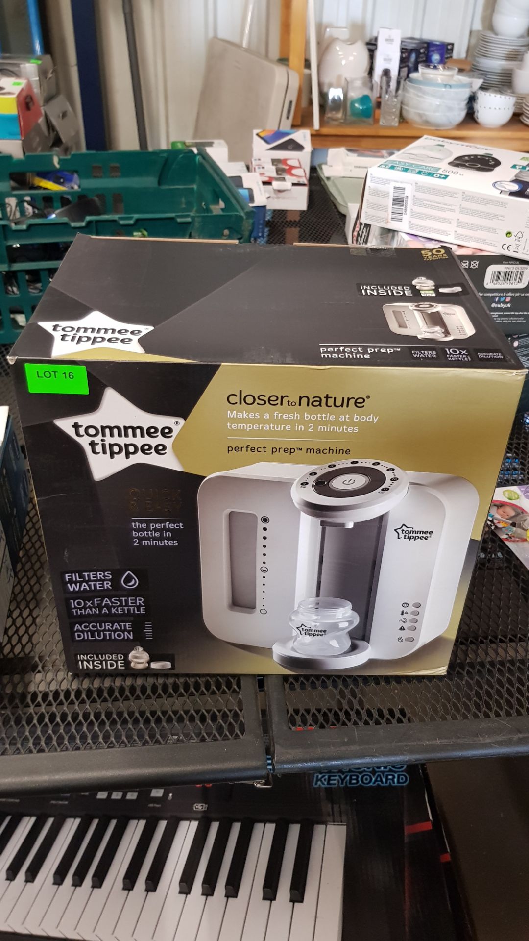 (16/R9) RRP £99. Tommee Tippee Closer To Nature Perfect Prep Machine White. (Sealed Item, Appears... - Image 4 of 4