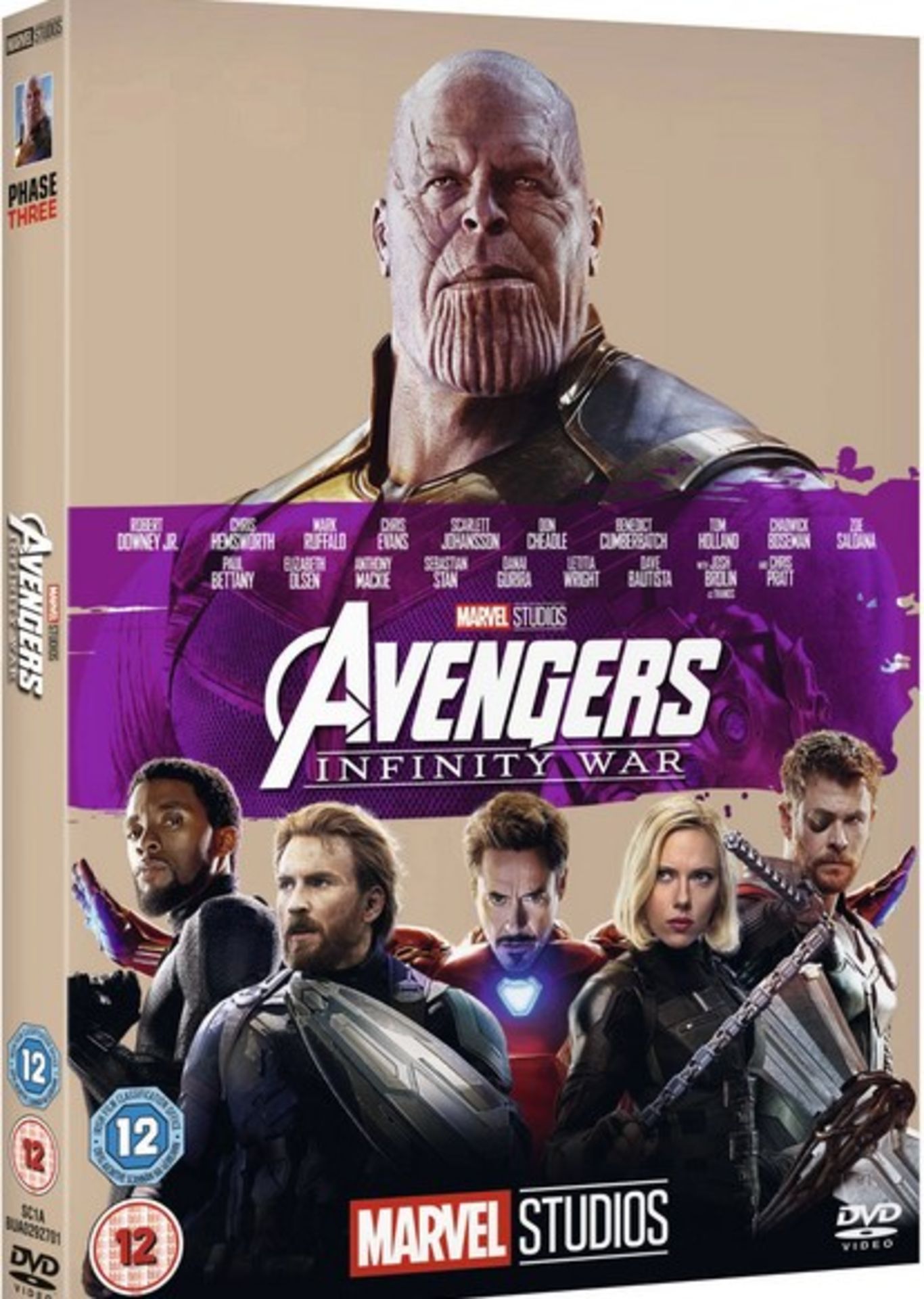 (27/R7) Lot RRP Approx. £170+. 37x Mixed Blu Ray & DVD Titles. 15X Avengers Infinity War DVD (All... - Image 5 of 11