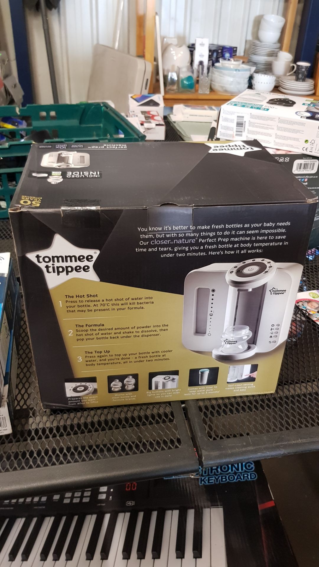 (16/R9) RRP £99. Tommee Tippee Closer To Nature Perfect Prep Machine White. (Sealed Item, Appears... - Image 3 of 4