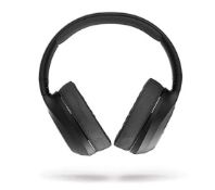 (4/R9) Lot RRP £90. 3x Mixx Wireless EX1 Wireless Headphones Black RRP £30 Each. (Bluetooth 5.1)