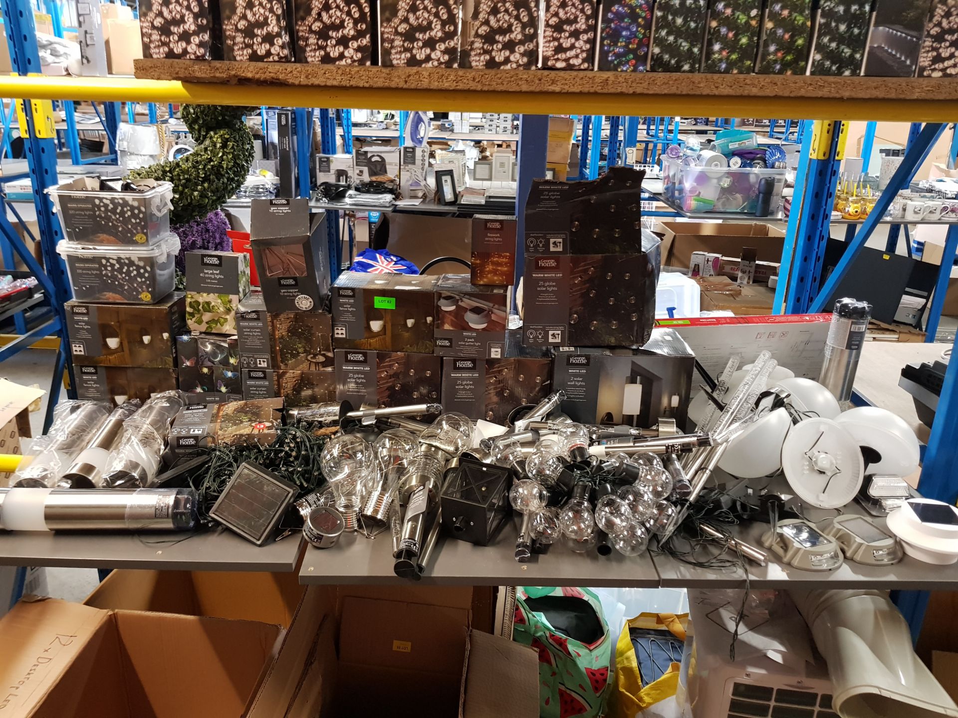 (82/8G) Lot RRP Circa £170+. Mixed Solar Lights Lot – Approx. 40x Items. To Include 3x White LED S.. - Image 13 of 26