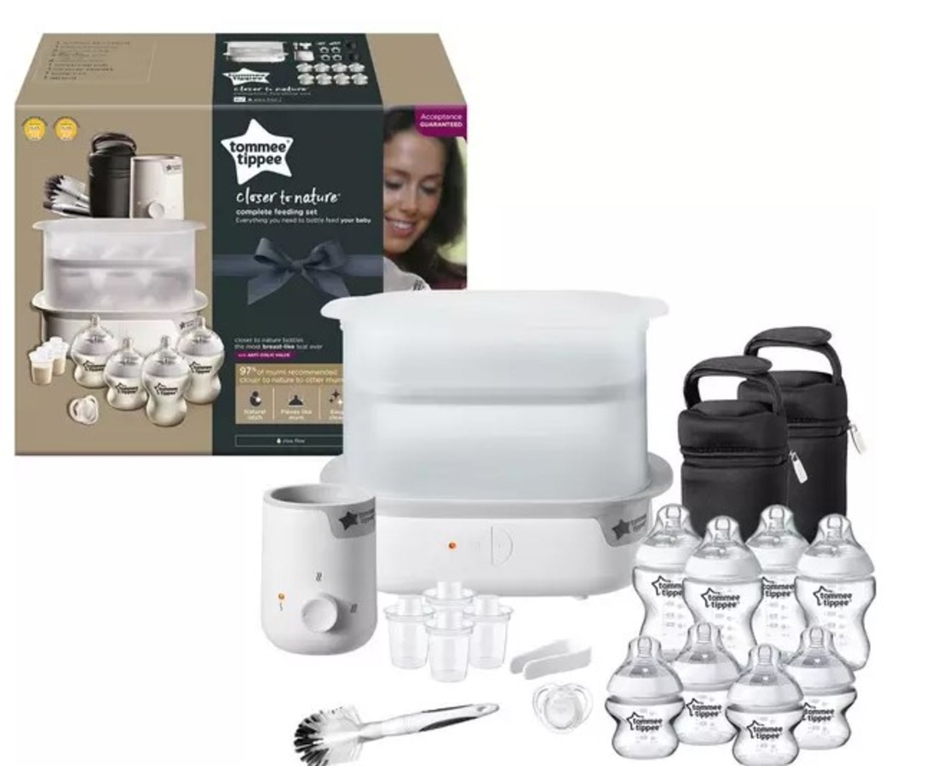 (37/7L) Lot RRP £378.99. 3x Tommee Tippee Baby Items. 1x Closer To Nature Perfect Prep Machine Sp... - Image 2 of 5