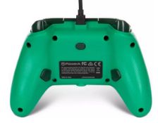(1/R9) Lot RRP £104.97. 3x Power A Enhanced Wired Controller Xbox X/S Green RRP £34.99 Each.