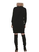 Designer Badgley Mischka Lightweight Fine Knitted Stretchy Jumper Dress UK 14L RRP £17.99