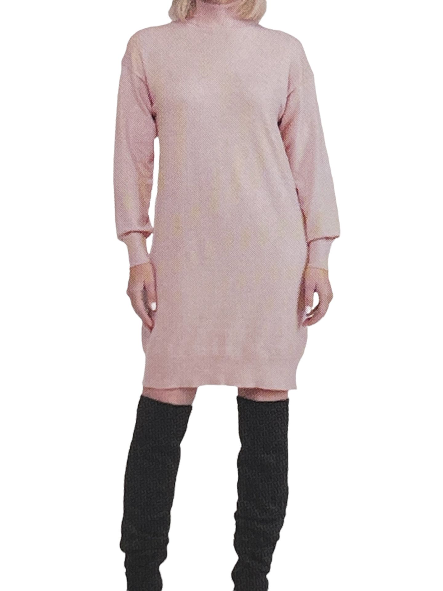 Designer Badgley Mischka Lightweight Fine Knitted Stretchy Jumper Dress UK 14 (L - Image 7 of 7