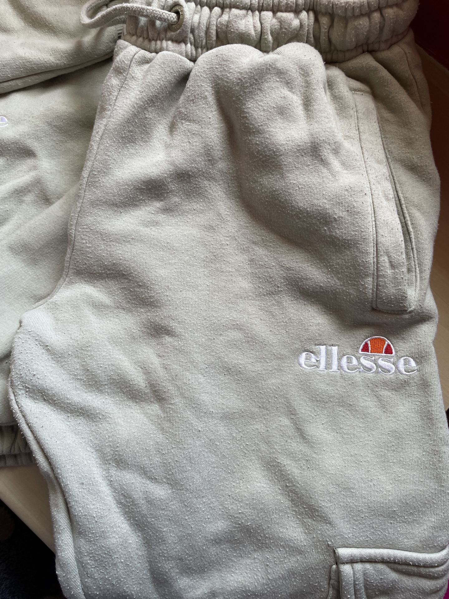 Lime Green Ellesse Joggers & Hoody