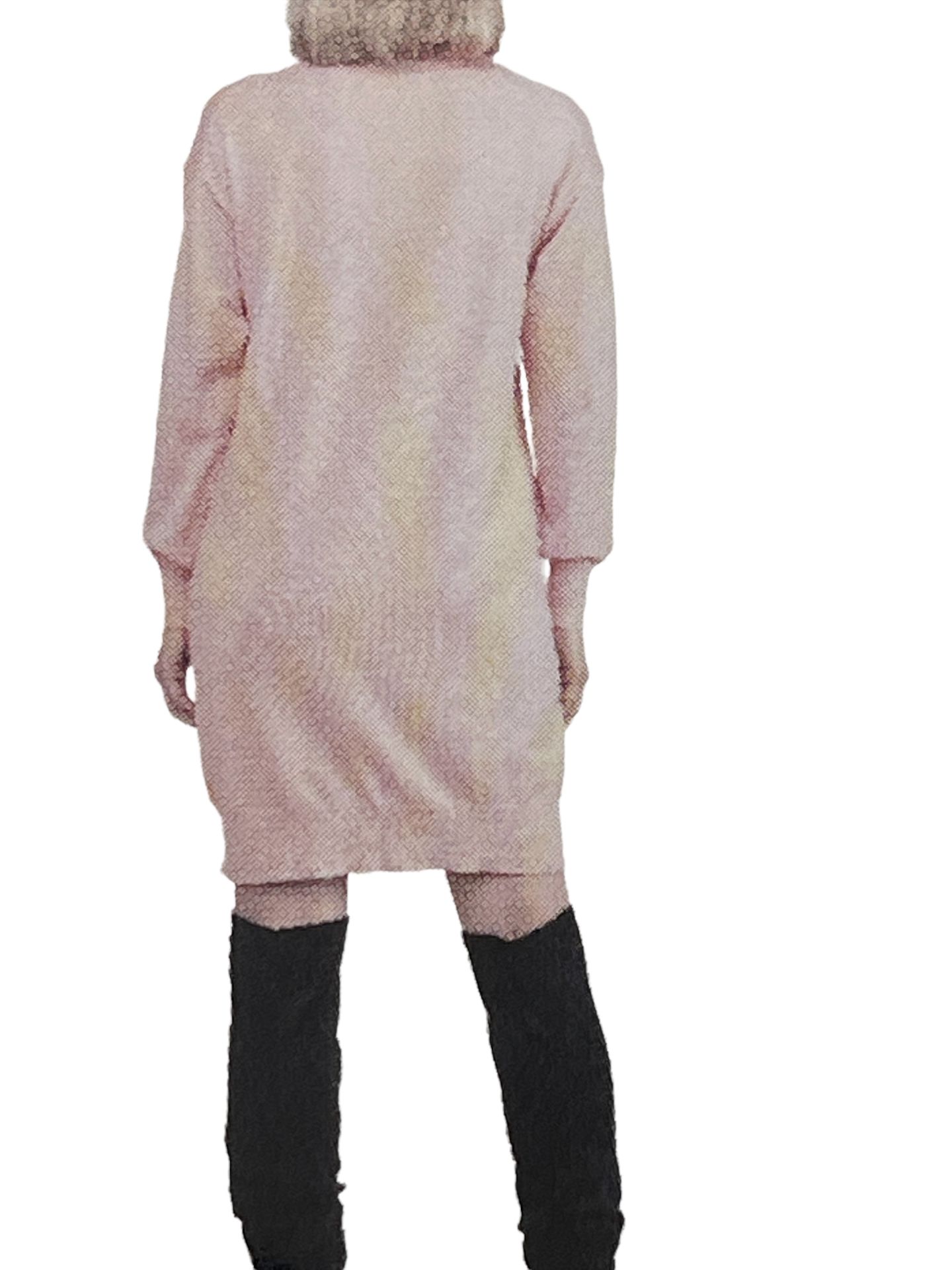 Designer Badgley Mischka Lightweight Fine Knitted Stretchy Jumper Dress UK 14 (L - Image 3 of 7