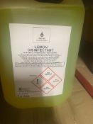 2 x 5L Industrial Strength Lemon Disinfectant